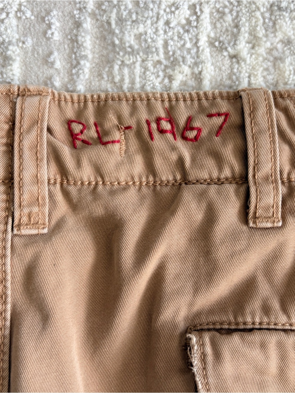 Polo Ralph Lauren RL-1967 UD Military Officer’s Khaki Pants